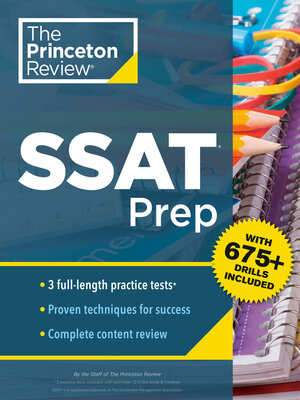 cover image of Princeton Review SSAT Prep